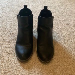 Black boots